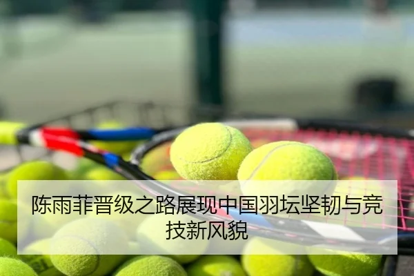 陈雨菲晋级之路展现中国羽坛坚韧与竞技新风貌